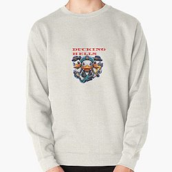 Acdc devil duck Pullover Sweatshirt RB2811