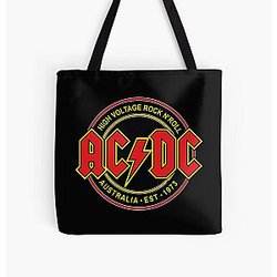 kjdhgu9   ACDC, AC DC Top All Over Print Tote Bag RB2811