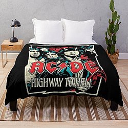 War Tank1.   acdc Throw Blanket RB2811