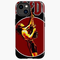 Best Cover Albums Musical     acdc Poster iPhone Tough Case RB2811