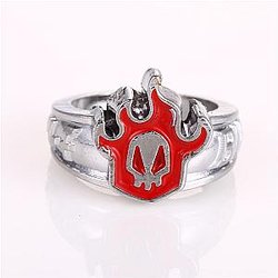 Bleach Rings - Skull Red Flame Logo AP2302 Offical Merch