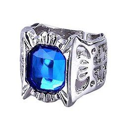 Black Butler Rings - Blue Stone Silver Ring AP2302 Offical Merch