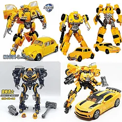 17cm Aoyi Transformation Battle Damage Hornet Yellow Bee BMB H6001-3 Figure Toys