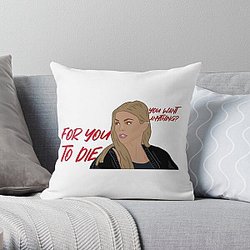 Ariana Madix Vanderpump Rules Real Housewives For You To Die Throw Pillow RB0609