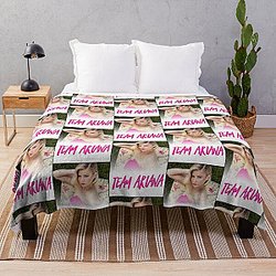 Ariana madix - team Ariana  Throw Blanket RB0609