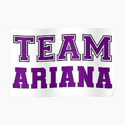 Team Ariana Madix Vanderpump Rules  Poster RB0609