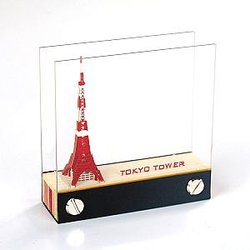 Artropad Tokyo Eiffel Tower Omoshiroi Block 3D Memo Pad