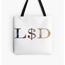 L$D ASAP Rocky All Over Print Tote Bag RB0111