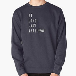 A$AP Rocky - At Long Last ASAP (ALLA) on black  Pullover Sweatshirt RB0111