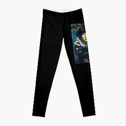 Yui-Metal Iconic Pose Babymetal Painting Digital Fan Art Leggings RB0512