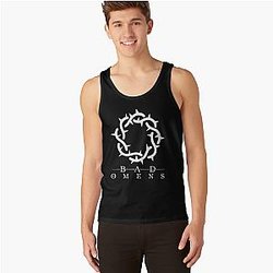 Mens Womens Bad Omens Band Logo Teesshirts Gifts For Movie Fans Tank Tops Premium Merch Store