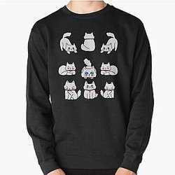 bee and puppycat sticky    . . Pullover Sweatshirt RB1807