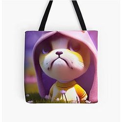 Bee and puppycat All Over Print Tote Bag RB1807