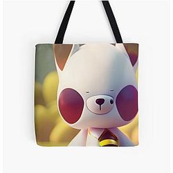 Bee and puppycat All Over Print Tote Bag RB1807