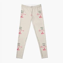 Hello Peon. Bow to me,  Bee and Puppycat Leggings RB1807