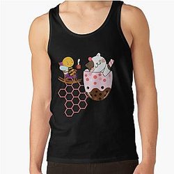 bee and puppycat sticky Tank Top RB1807