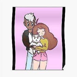 Bee, Deckard, and Puppycat   Poster RB1807