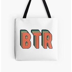 BTR Big Time Rush All Over Print Tote Bag RB2711