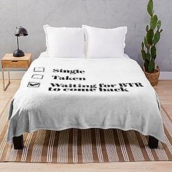 Single Taken Waiting For Big Time Rush To Come Back Essential  Throw Blanket RB2711