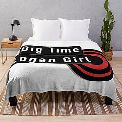 Big Time Logan Girl Big Time Rush Throw Blanket RB2711