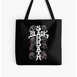 Unholy Trinity British Black Sabbath All Over Print Tote Bag RB0111