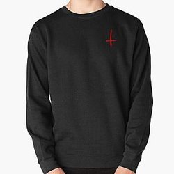 Black Veil Brides Scarlet Cross with new logo Pullover Sweatshirt RB2709