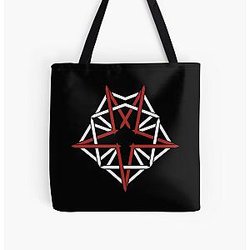 BLACK VEIL BRIDES All Over Print Tote Bag RB2709