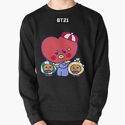 BT21 Sweatshirts - bt21 bts exclusive design 108  Pullover Sweatshirt RB2103