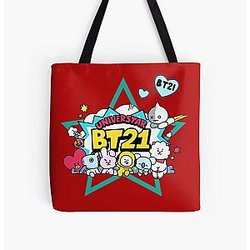 BT21 Bags - Bt21 Baby Set All Over Print Tote Bag RB2103