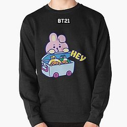 BT21 Sweatshirts - bt21 bts exclusive design 107  Pullover Sweatshirt RB2103