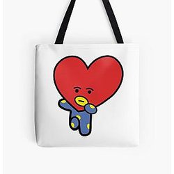 BT21 Bags - Tata bt21 All Over Print Tote Bag RB2103