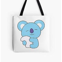 BT21 Bags - Baby Koya BT21 All Over Print Tote Bag RB2103