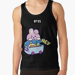 BT21 Tank Tops - bt21 bts exclusive design 107  Tank Top RB2103