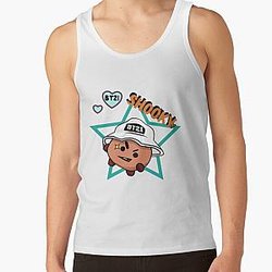 BT21 Tank Tops - Bt21 Baby Shooky Tank Top RB2103