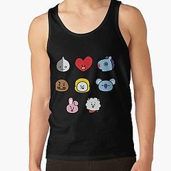 BT21 Tank Tops - BT21  Tank Top RB2103