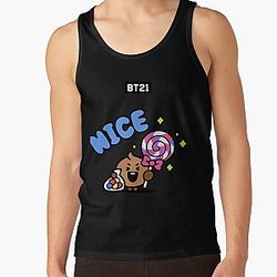 BT21 Tank Tops - bt21 bts exclusive design 126  Tank Top RB2103