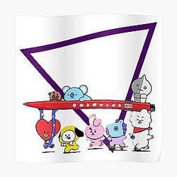 BT21 Posters - BT21  Poster RB2103