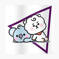 BT21 Posters - BT21 kokya and jin Poster RB2103