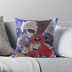 BT21 Pillows - BT21 Group Throw Pillow RB2103