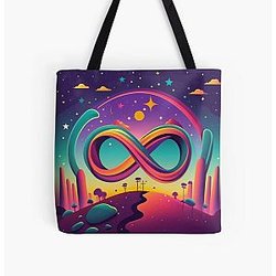 Infinite Youtuber Merch: Caylus &amp; Roblox Inspired Gamer Gear All Over Print Tote Bag RB1810