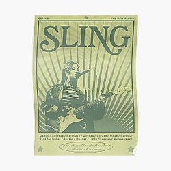 Clairo Sling Retro Album Concert Poster RB1710