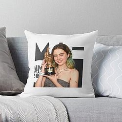 Clairo Throw Pillow RB1710