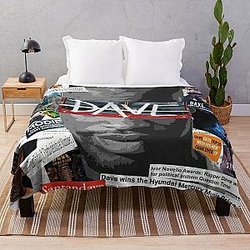 Dave Scrapbook Throw Blanket RB1310