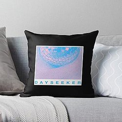 DAYSEEKER Merch DAYSEEKER Merch Tee Throw Pillow RB1311