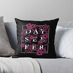 DAYSEEKER Merch DAYSEEKER BAND Throw Pillow RB1311