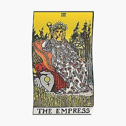 The Empress - Rider Waite Smith tarot Poster RB1210