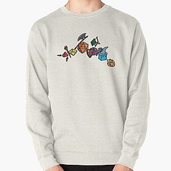 Dice Party - Sketch Version Pullover Sweatshirt RB1210