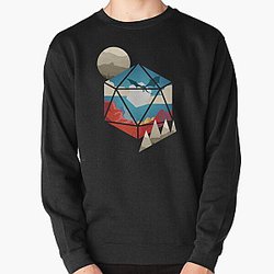 D20 World - DnD Dungeons &amp; Dragons D&amp;D Pullover Sweatshirt RB1210