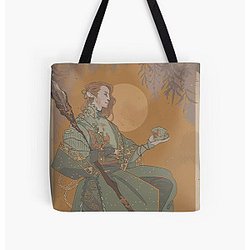 Caduceus 01 All Over Print Tote Bag RB1210