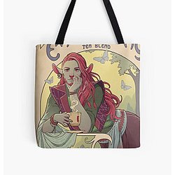 Earl Clay All Over Print Tote Bag RB1210